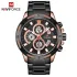 NAVIFORCE NF9165 Men Watches Clock Chronograph Stainless-Steel Military Waterproof Quartz Watch Male Wrist Watch